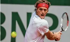  ?? Foto: Samson/afp ?? Alexander Zverev will bei den French Open weit kommen. Die erste Runde sollte er dabei locker überstehen.