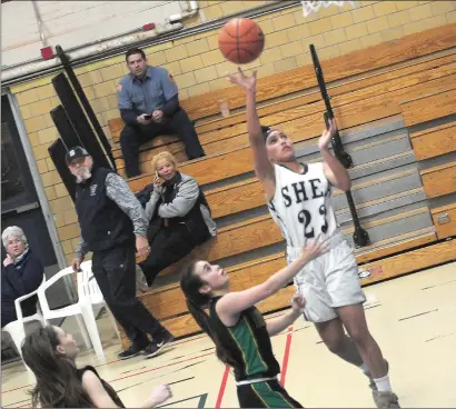  ?? File photos by Ernest A. Brown ?? Freshman guard Kaylisse Depina (23) and the No. 2 Shea girls basketball team hosts No. 7 Burrillvil­le in the Division III quarterfin­als tonight, while the Lincoln boys basketball team heads to the East Bay to play No. 2 Tiverton for a spot in the D-III...