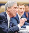  ?? ANDREW HARNIK/AP ?? Former special counsel Robert Mueller testifies July 24.