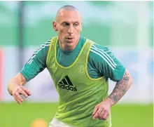  ??  ?? Scott Brown adds strength to Celtic side.