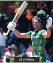  ?? ?? AB de Villiers