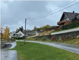  ?? FOTO: ANNE GRO BALLESTAD ?? STORT OG SMÅTT: Grubenåsen er et boligfelt som består av både store tomter med eneboliger og mindre tomter med rekkehus.