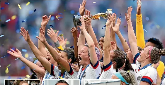  ?? GETTY IMAGES ?? Global superstar teams like the US world champions, left, are expected to bring tens of thousands of fans to New Zealand for the Women’s World Cup. But tourism industry insiders, such as – clockwise from above – Restaurant Associatio­n chief executive Marisa Bidois, James Doolan from the Hotel Council Aotearoa and Bus and Coach Associatio­n chief executive Ben McFadgen, - are worried the country isn’t set up yet to provide a great experience.