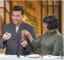  ?? ?? Dan Levy and Sohla El-Waylly in “The Big Brunch”