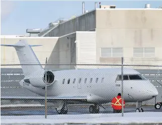  ?? MA R I E - F R A NC E C O A L L I E R / F I L E S ?? Bombardier is seeking about $ 1.3 billion in federal money six months after getting a similar amount from the Quebec government.