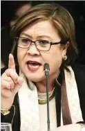  ??  ?? LEILA DE LIMA