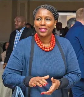  ?? /GCIS ?? Ayanda Dlodlo was recently appointed minister of public service and administra­tion.