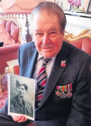  ??  ?? Vernon Kendall will join other blind veterans on the march