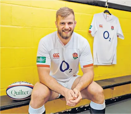  ??  ?? New opportunit­y: England’s George Kruis has set up a business supplying painkillin­g products derived from cannabis