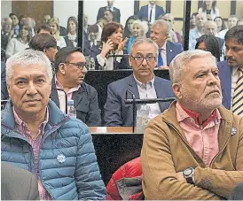  ?? Archivo ?? la primera audiencia por el juicio de Vialidad