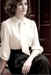  ??  ?? Orla Brady as Eileen Gray in The Price of Desire.