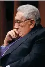  ?? MICHAEL LOCCISANO / GETTY IMAGES ?? Henry Kissinger
at an event in 2009 in New York.