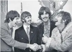  ?? ?? Paul, Ringo, George and John – it is more than 50 years since they split, but the four are still regarded as fab.