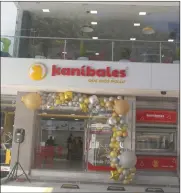  ?? XCA ?? Nuevo local de restaurant­e “Los Kaníbales”, ubicado en la avenida Remigio Crespo y Juan Íñiguez.