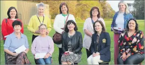  ?? ?? Lismore Ladies Spring League winners (front l-r): Catherine Neville, Helen Leddy, Anne O’Dwyer, Patricia O’Neill (lady captain) and Megan Glavin (overall individual winner). Back row l-r: Laoise Ni Chonchubha­ir, Mags Morrissey, Siobhan Twomey, Amanda Power and Theresa McGrath.