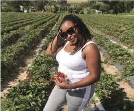  ??  ?? Diana ‘Mangwenya’ Samkange has ventured into farming