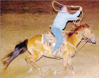  ?? MARK HUMPHREY ENTERPRISE-LEADER ?? Lincoln Rodeo participan­ts come from near and far to compete in categories such as calf roping, bull riding, bareback riding, break-away roping and steer wrestling. The rodeo is sponsored by the Lincoln Riding Club and Prairie Grove Telephone Co. For...