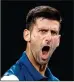  ??  ?? LOSING STREAK: Novak Djokovic