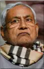  ??  ?? Nitish Kumar