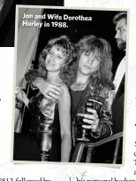  ??  ?? Jon and Wife Dorothea Hurley in 1988.