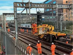  ?? (Network Rail) ?? Calls have been made by MPs for a 30-year rolling programme of electrific­ation across the UK network.