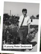  ?? ?? A young Peter Seabrook