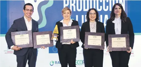  ?? ?? El grupo ha participad­o en las siete ediciones del Premio Nacional a la Producción más Limpia, y mantiene firme su compromiso de ser un ente de acción y propulsor de la sostenibil­idad económica, ambiental y social.