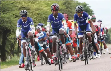  ?? PIC: PHATSIMO KAPENG ?? Wheeling away: Cycling is facing challenges