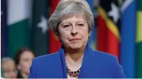  ??  ?? May pledges to pursue the newly-agreed strategy for Brexit.