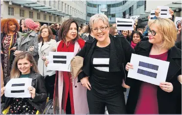  ?? Picture: PA ?? SELF-IMPORTANT: The BBC’s Carrie Gracie says she is a victim of the gender pay gap
