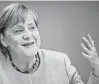  ?? REUTERS ?? German Chancellor Angela Merkel holds her annual summer news conference in Berlin, Germany, on Thursday.