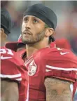  ?? KELLEY L. COX, USA TODAY SPORTS ?? Kaepernick says he’s opposing oppression of minorities.