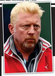  ?? GETTY IMAGES ?? German unity: Boris Becker