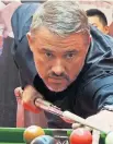  ??  ?? Stephen Hendry