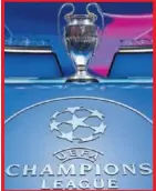  ??  ?? El trofeo de la Champions, durante el sorteo de ayer en Estambul.