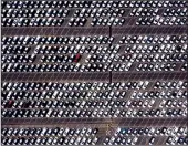  ?? TRIBUNE NEWS SERVICE ?? Thousands of new cars are stored at Toyota logistics service yard at the port in Long Beach on May 3, 2020.