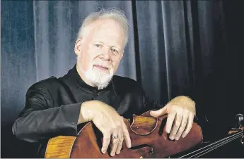  ?? COURTESY OF LYNN HARRELL ?? Renowned cellist Lynn Harrell will perform Schumann’s Cello Concerto as part of Symphony Silicon Valley’s 2017-18 season.