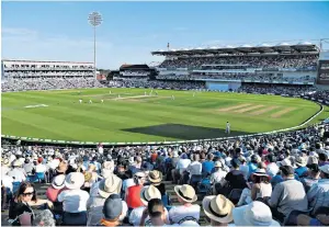  ??  ?? Out of the dark: Headingley is now a venue of choice for the Ashes