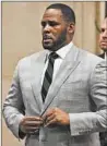  ?? E. JASON WAMBSGANS/TRIBUNE ?? R&B singer R. Kelly, 52, has maintained that he is innocent amid recent allegation­s.