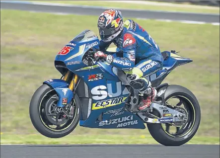  ??  ?? Superó en esta segunda jornada a Márquez, Lorenzo y Rossi
Maverick Viñales, el más rápido en Phillip Island
FOTO: GETTY