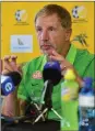  ??  ?? STUART BAXTER: No more ‘same old same old’