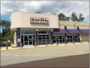  ?? PEG DEGRASSA — DIGITAL FIRST MEDIA ?? Phantom Fireworks, 877 Upland Ave., Upland, is one of eight locations in Pennsylvan­ia and among 80 Phantom stores nationwide. A new law that passed in Pennsylvan­ia is giving its residents a better bang for their buck by offering them an opportunit­y to not only purchase fireworks in their home state, but to now be able to use aerial fireworks in their celebratio­ns.