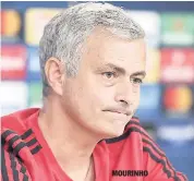  ??  ?? MOURINHO