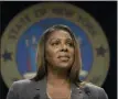  ?? THE ASSOCIATED PRESS FILE ?? New York Attorney General Letitia James