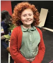  ??  ?? Samantha Tedford as “Annie.”