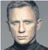  ??  ?? Daniel Craig as James Bond.