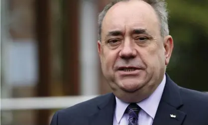  ?? Photograph: AP ?? ‘What Mr Salmond is likely to focus on in his campaign as leader of the Alba party, if his political shift is any guide, will be the questions that Ms Sturgeon does not have an immediate answer for.’