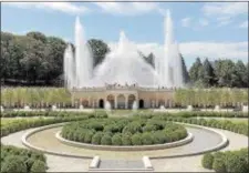  ??  ?? Longwood Gardens ‘Festival of Fountains’ returns May 7.