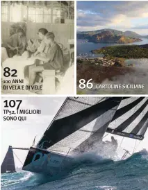  ??  ?? 100 ANNI DI VELA E DI VELE CARTOLINE SICILIANE