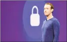  ?? AFP / Getty Images ?? Facebook CEO Mark Zuckerberg